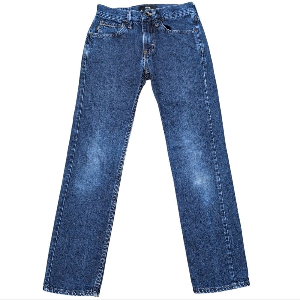 VANS Boys Straight Leg Jeans Slim Fit Youth V16 Slim 26X28